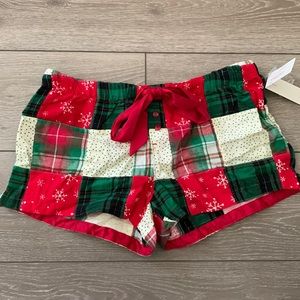 NWT Christmas pajama shorts